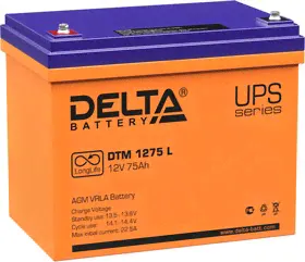 DTM 1275 L Delta Аккумуляторная батарея-0