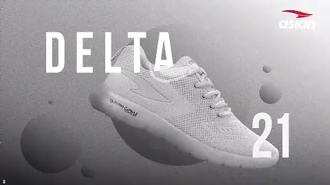 Asian Delta-21 Running Shoes | Breathable Knitted Upper | Nitro Capsule for Extra Heel Cushion