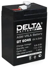 DELTA DT 6045 АКБ 4.5 Ач (6В) аккумуляторная батарея для сигнализации ИБП UPS в Краснодаре