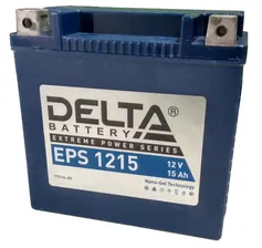 Мото аккумулятор Delta EPS 1215 (YTX14L-BS) (12 Вольт 15 А.ч)