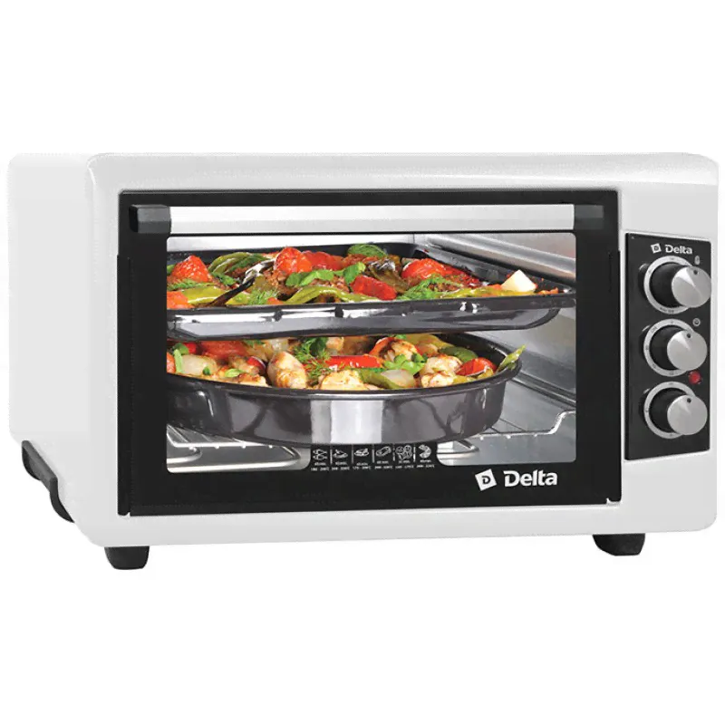 Электродуховка DELTA D-0550 белая