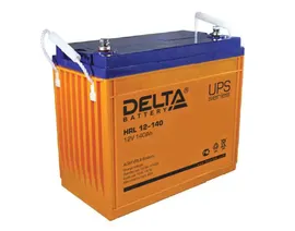Аккумулятор Delta HRL 12-140 12В 140Ач 342x173x289 мм Прямая (+-)