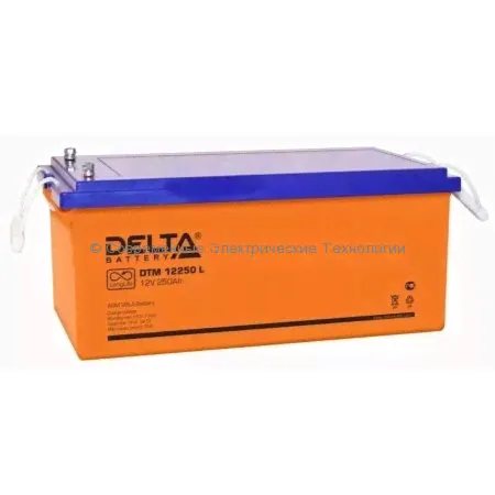 Аккумулятор DELTA 12В 250Ач (DTM 12250 L)-0