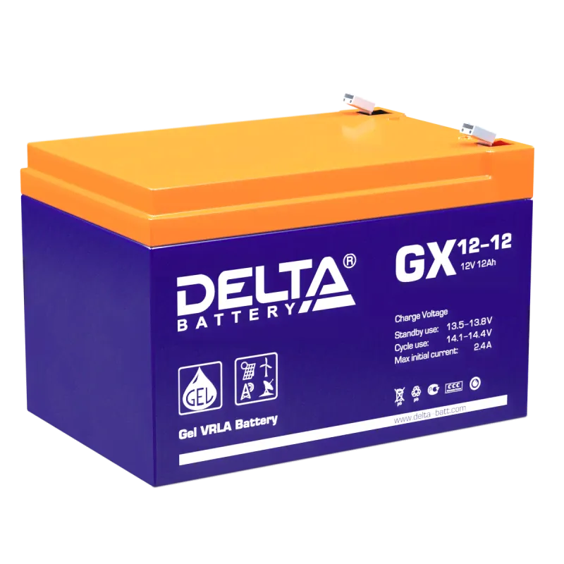 Аккумуляторная батарея DELTA GX 12V-12AH Xpert-0