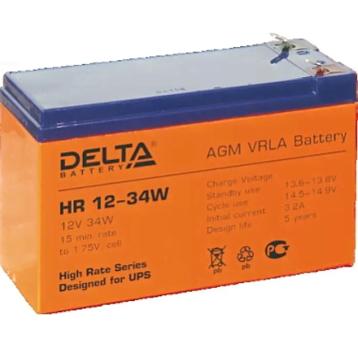 Батарея для ИБП Delta HR 12-34 W-0