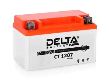 Аккумулятор Delta MOTO CT 1207-0