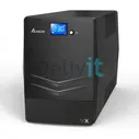 Источник бесперебойного питания Delta VX-1000VA, 1000VA/600W, Line-Interactive, входной разъем 1xIEC-320 C14, выходные разъемы 4xIEC-C320 C13, LCD, Tower