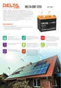 Аккумуляторная батарея DELTA BATTERY CGD 1233
