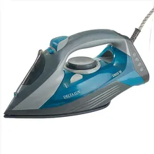 Утюг DELTA LUX DE-3002 (2800 Вт/серый, бирюзовый)